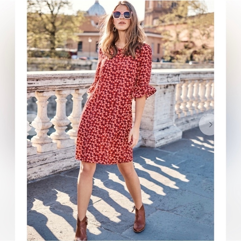 Boden Hyacinth Dress Scattered Stars Size 10